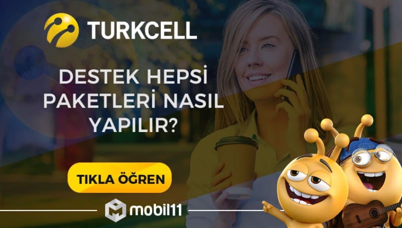 Turkcell Destek Hepsi Paketleri Nasıl Yapılır?