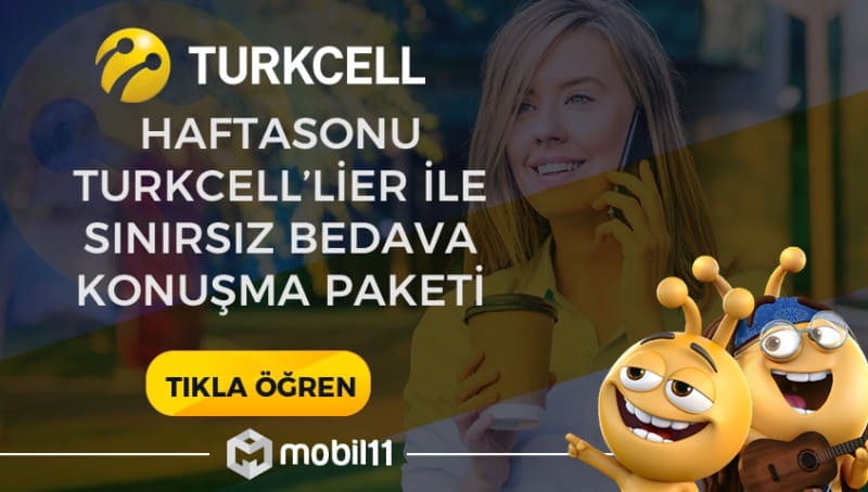 Haftasonu Turkcell’lier ile Sınırsız Bedava Konuşma