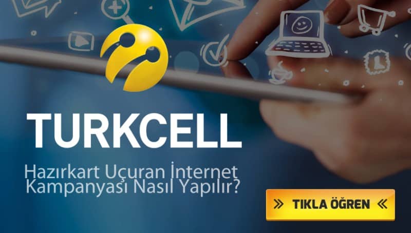 Turkcell Hazırkart Uçuran İnternet Kampanyası