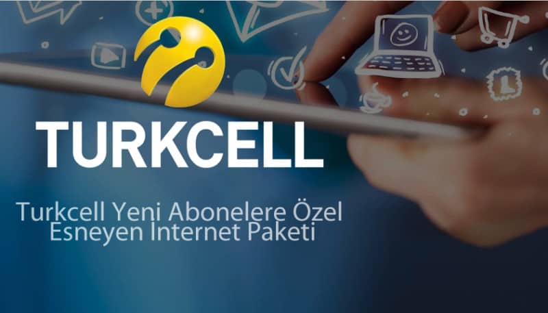 Turkcell Yeni Abonelere Özel Esneyen İnternet Paketi