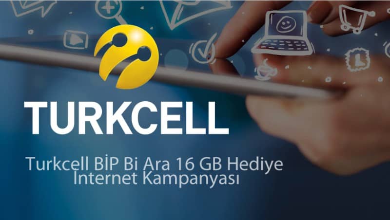 Turkcell BİP Bi Ara 16 GB Hediye İnternet Kampanyası