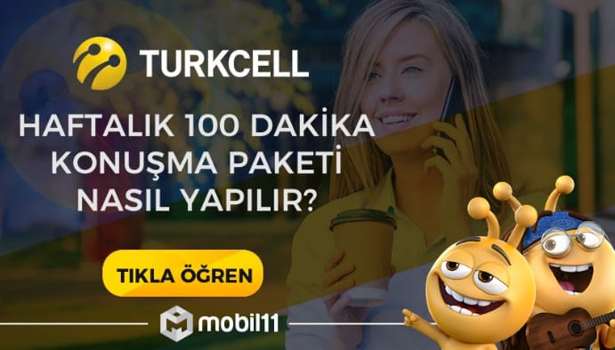 Turkcell’den 1 hafta boyunca 100 dakika konuşma kampanyası